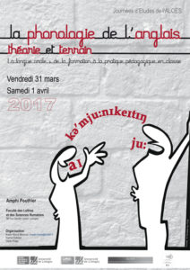 Affiche phonologie de l'anglais