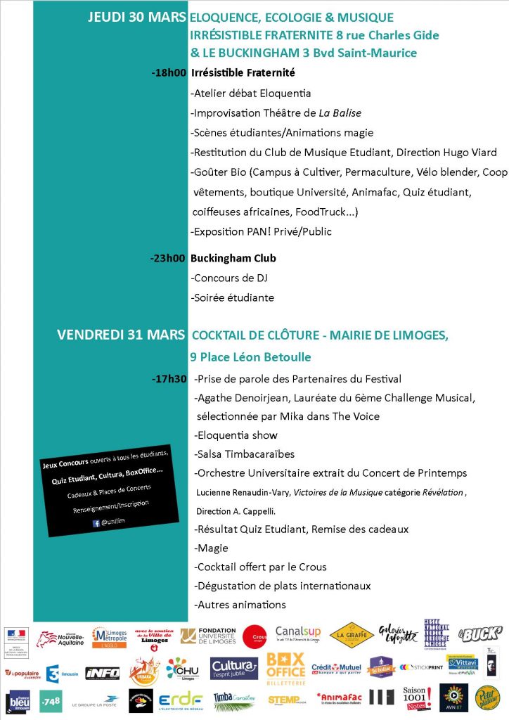 Flyer Programmation 2