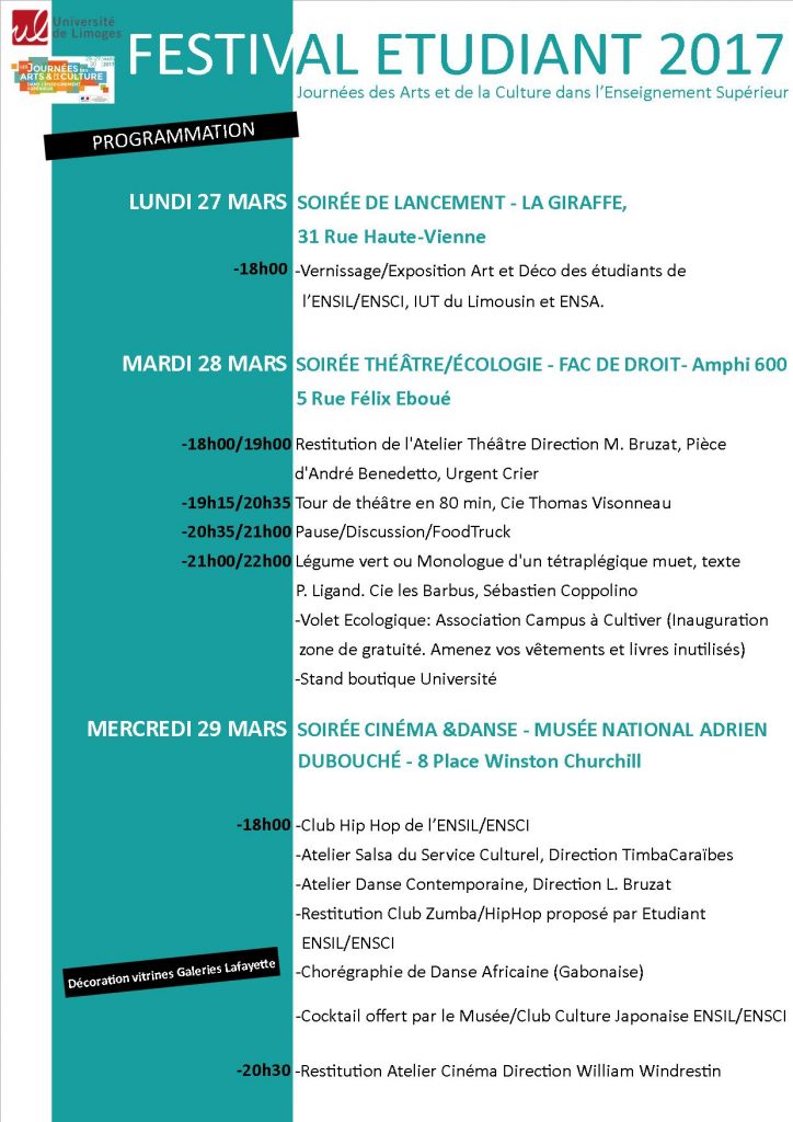 Flyer Programmation