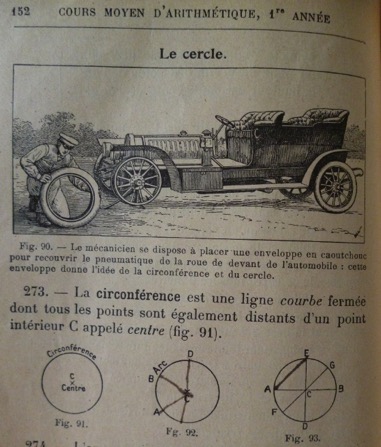 Figure 6 : Le cercle, Nouveau cours d’arithmétique, p. 152