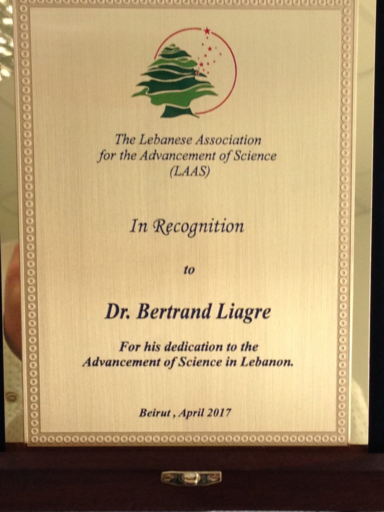 Bertrand Liagre Liban Université Limoges