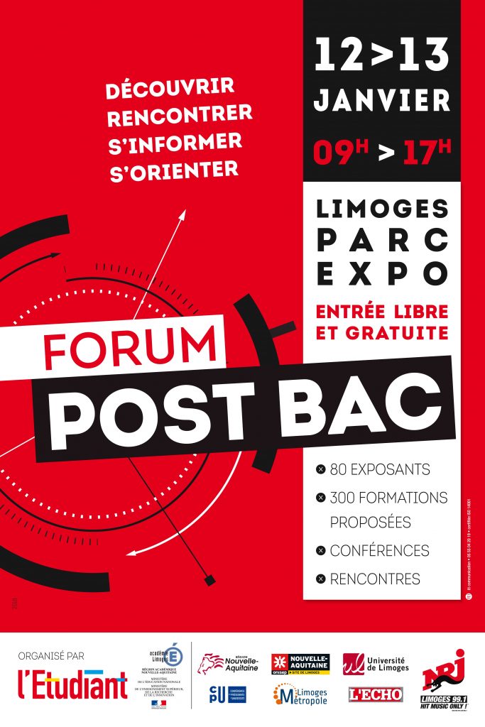 Forum post bac 2018 université limoges