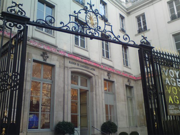 Lieu  n°5: Maison de l’Amérique latine , boulevard Saint-Germain