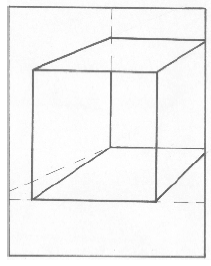 Fig. n°10 – Exemple d’une perspective possible de cube