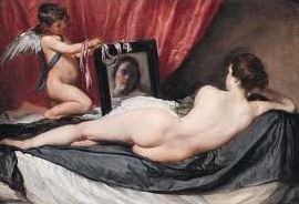 Figure 5. Velázquez, Vénus au miroir, 1649-1651.