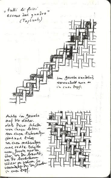 Fig. 13 : Dessin de Wolfram Pichler, collection particulière