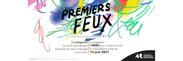 PREMIERS FEUX, CONCOURS DES JEUNES ECRITURES EN NOUVELLE-AQUITAINE