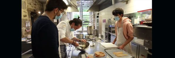 LEÇON DE CUISINE A LA CHAPELLE ST MARTIN AVEC HENRI DUDOGNON