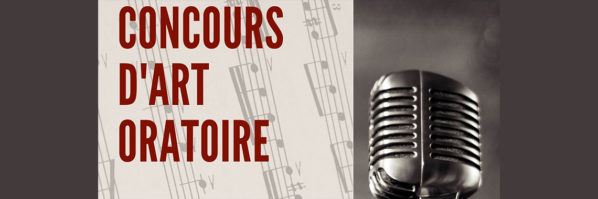 CONCOURS D'ART ORATOIRE
