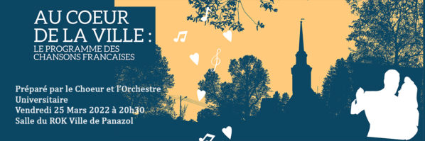 AU COEUR DE LA VILLE : PROGRAMME DE CHANSONS FRANCAISES