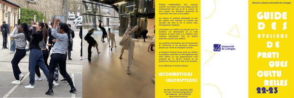 ATELIERS DE PRATIQUES CULTURELLES 2022-2023