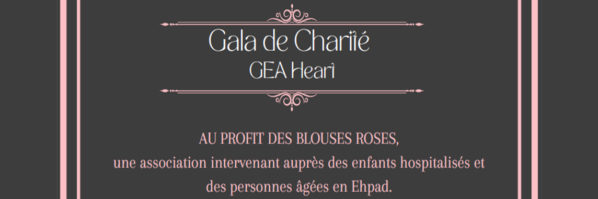 GALA DE CHARITE AU PROFIT DES BLOUSES ROSES