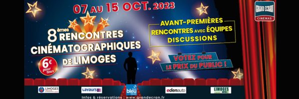 PALMARES DES RENCONTRES CINEMATOGRAPHIQUES DE LIMOGES