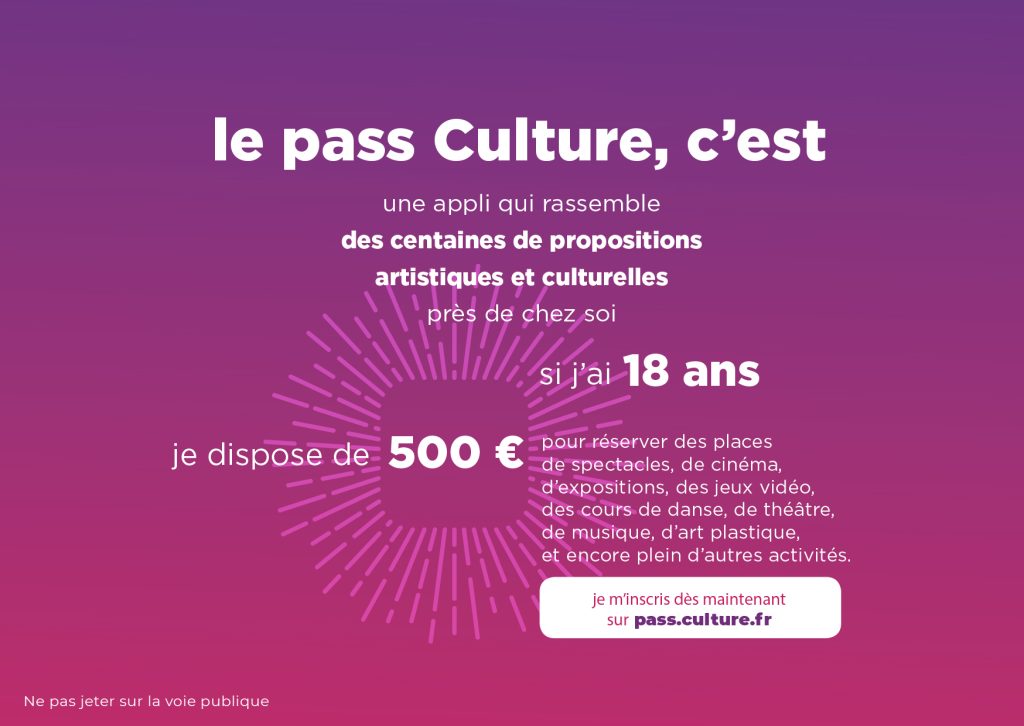 LE PASS CULTURE C'EST QUOI ? | Service Culturel