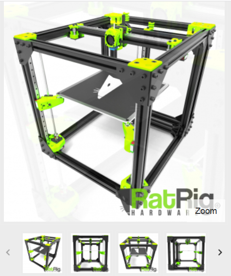 Imprimante 3D de Grand volume 500 x 500 x 500 mm - En cours - FABLAB19
