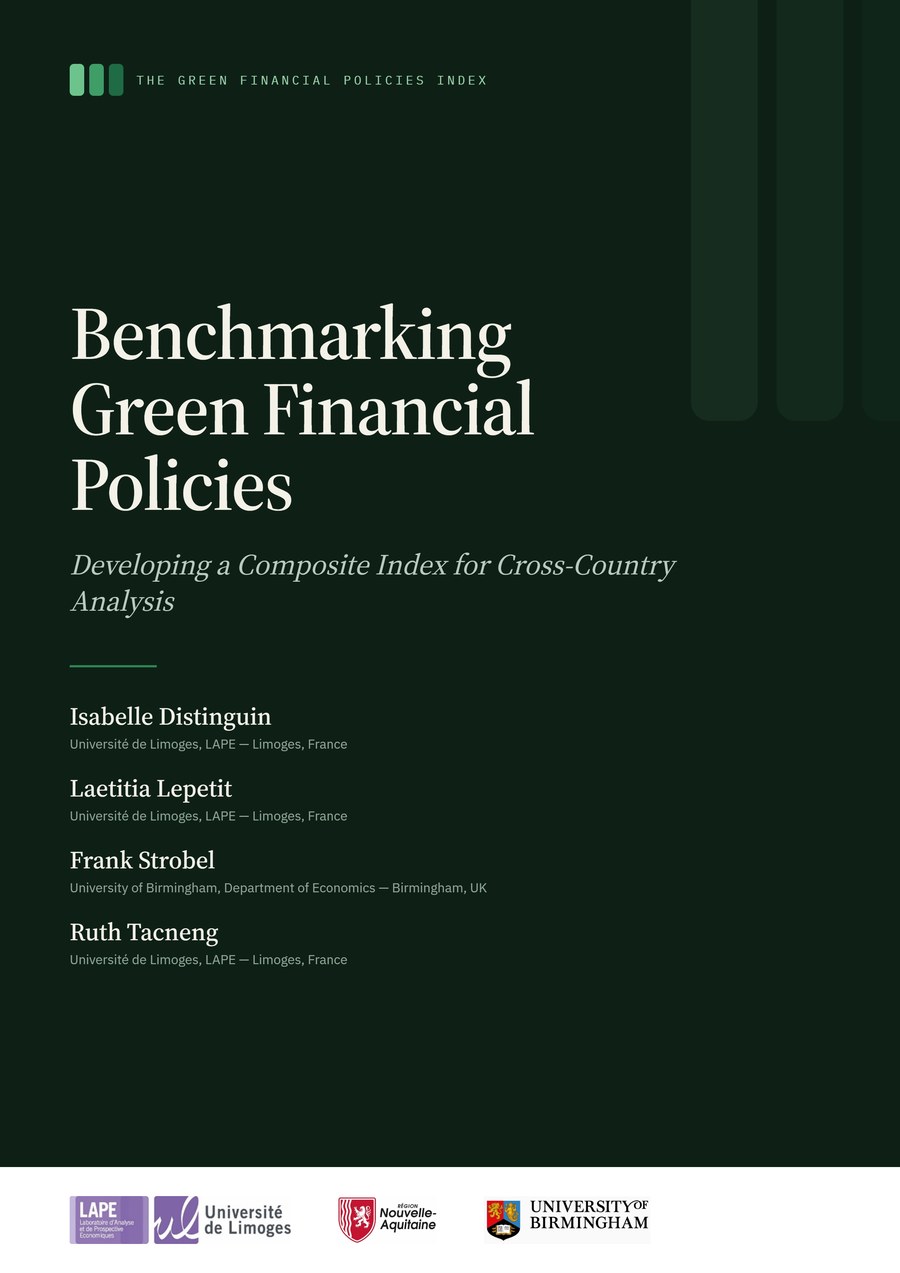Poster — Benchmarking Green Financial Policies: Developing a Composite Index for Cross-Country Analysis