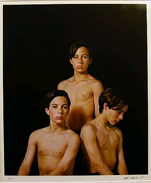 Figure 2. K. Cottingham, Fictitious Portrait (Triple), 1993