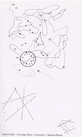 Figure 1. John Cage (1960), Cartridge Music