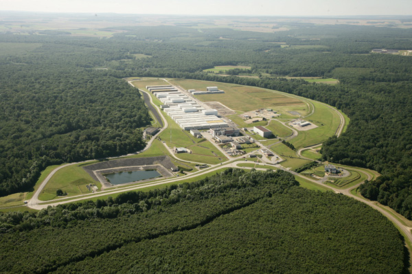 Vue aérienne du CSFMA