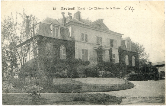 Breteuil (Oise). - Le Château de la Butte
