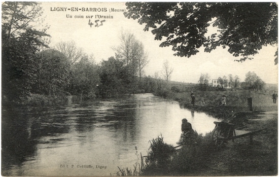 Ligny-en-Barrois (Meuse) - Un coin sur l'Ornain