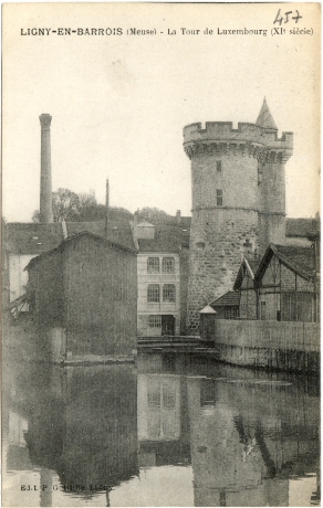 Ligny-en-Barrois (Meuse) - La Tour de luxembourg (XIe siècle)
