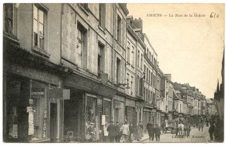 Amiens - La rue de la Hotoie