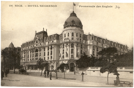 Nice. - Hôtel Negresco - Promenade des Anglais