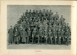 45e R.I.- Laon - mars 1908 - Sous-officiers