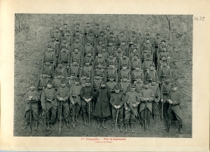 45e R.I.- Laon - mars 1908 - 6ème Compagnie - Fort de Laniscourt