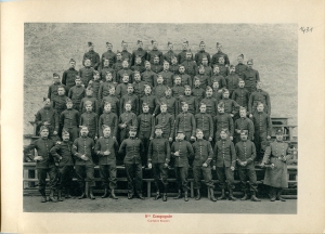 45e R.I.- Laon - mars 1908 - 8ème Compagnie