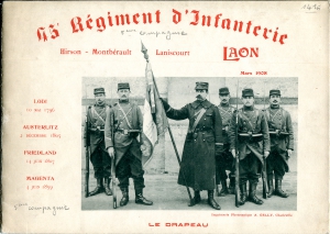 45e Régiment d'Infanterie - Laon - mars 1908