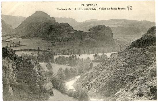 L'Auvergne - Environs de La Bourboule - Vallée de Saint-Sauves