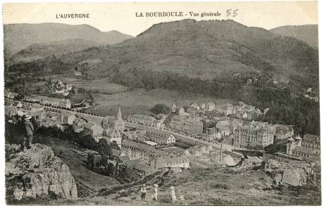 l'Auvergne - La Bourboule - Vue générale