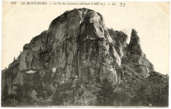 Le Mont-Dore. - Le Pic du Capucin (Altitude 1463 m.)