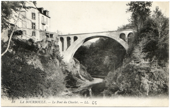 La Bourboule. - Le Pont du Charlet
