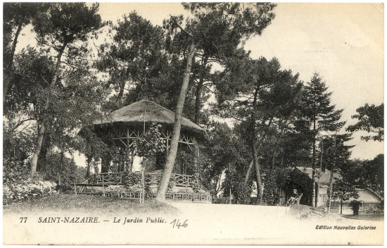 Saint-Nazaire. - Le Jardin public