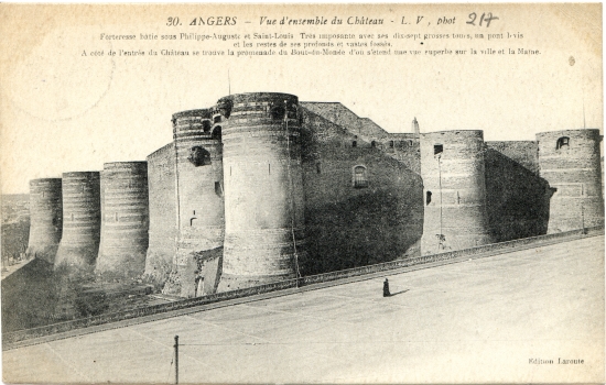 Angers - Vue d'ensemble du Château