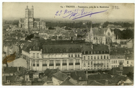 Troyes. - Panorama, pris de la Madeleine