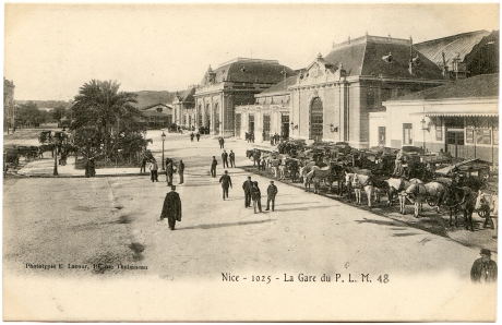 Nice - La Gare du P.L.M.