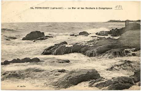 Pornichet (Loire-Inf.) - La Mer et les Rochers à Congrigoux