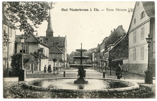 Bad Niederbronn i. Els. - Neue Strasse