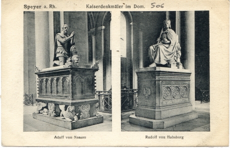 Speyer a. Rh. - Kaiserdenkmäler im Dom