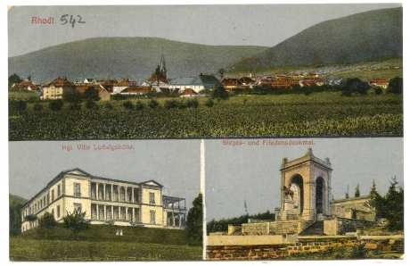 Rhodt - Kgi Villa Ludwigshöhe - Sieges- und Friedensdenkmal