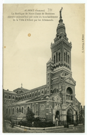 Albert (Somme) - La Basilique de Notre-Dame de Brebières...