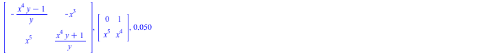 Equivalent_A, Equivalet_B, Transformation, Computation_time := Matrix(%id = 18446744078272796782), Matrix(%id = 18446744078272796902), Matrix(%id = 18446744078272797022), 0.50e-1