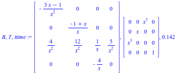 Matrix(%id = 18446744078200333366), Matrix(%id = 18446744078200333846), .142