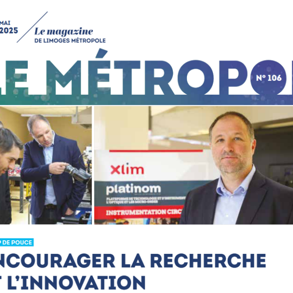 Photos du directeur d'XLIM et d'un ingénieur PLATINOM dans la salle d'instrumentation RF