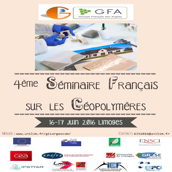 Séminaire International Francophone sur les Géopolymères