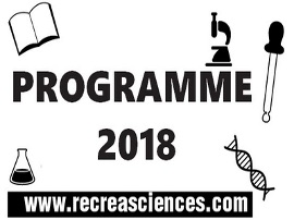 Programmation Récréasciences 2018